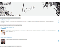 Tablet Screenshot of abayomi-artencontros.blogspot.com