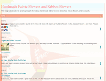 Tablet Screenshot of fabric-flowers.blogspot.com