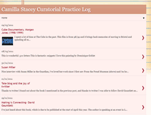 Tablet Screenshot of curatorialpracticelog.blogspot.com