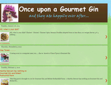 Tablet Screenshot of onceuponagourmetgin.blogspot.com