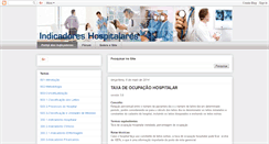 Desktop Screenshot of indicador-hospitalar.blogspot.com