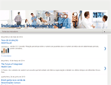 Tablet Screenshot of indicador-hospitalar.blogspot.com
