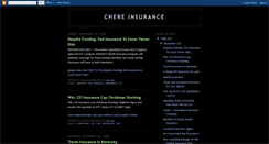 Desktop Screenshot of chereinsurance.blogspot.com