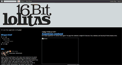 Desktop Screenshot of 16-bit-lolitas.blogspot.com