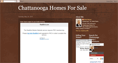 Desktop Screenshot of livingchattanooga.blogspot.com