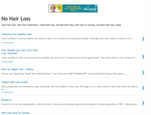 Tablet Screenshot of no-hairloss.blogspot.com