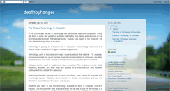 Desktop Screenshot of deathbyhanger.blogspot.com
