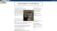 Desktop Screenshot of exploringca.blogspot.com