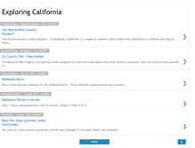 Tablet Screenshot of exploringca.blogspot.com