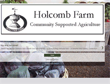 Tablet Screenshot of holcombfarmcsa.blogspot.com