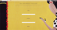 Desktop Screenshot of ohindahnyavintage.blogspot.com