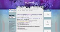 Desktop Screenshot of galeri-bundadesign.blogspot.com