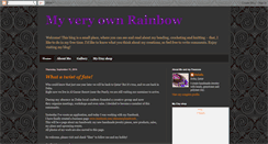 Desktop Screenshot of myveryownrainbow.blogspot.com