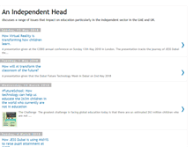 Tablet Screenshot of independenthead.blogspot.com