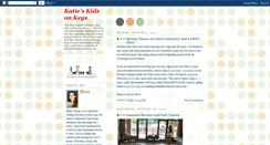 Desktop Screenshot of katieskidsonkeys.blogspot.com