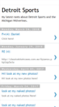 Mobile Screenshot of detroitsports.blogspot.com