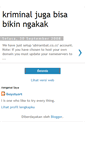 Mobile Screenshot of gokil-kriminal.blogspot.com