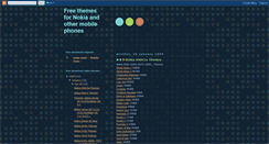 Desktop Screenshot of new-nokia-theme.blogspot.com