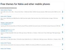 Tablet Screenshot of new-nokia-theme.blogspot.com