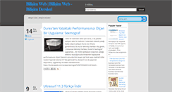 Desktop Screenshot of bilisimweb.blogspot.com