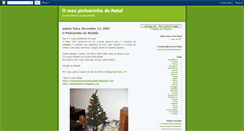Desktop Screenshot of meupinheirinho.blogspot.com