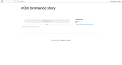 Desktop Screenshot of m2m-bromance.blogspot.com