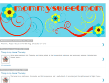 Tablet Screenshot of mommysweetmom.blogspot.com