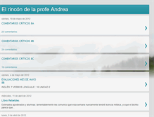 Tablet Screenshot of lenguadeprofe.blogspot.com
