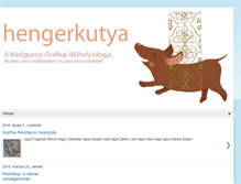 Tablet Screenshot of hengerkutya.blogspot.com