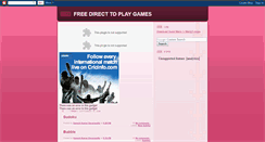 Desktop Screenshot of directclickplaygames.blogspot.com