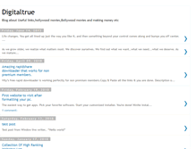 Tablet Screenshot of digitaltrue.blogspot.com