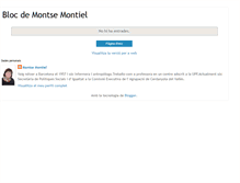 Tablet Screenshot of montsemontiel.blogspot.com