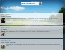 Tablet Screenshot of amandasclan.blogspot.com