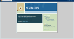 Desktop Screenshot of fmvidaonline.blogspot.com