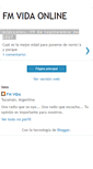 Mobile Screenshot of fmvidaonline.blogspot.com