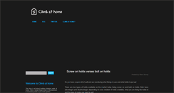 Desktop Screenshot of climbathome.blogspot.com