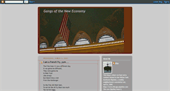 Desktop Screenshot of gangsoftheneweconomy.blogspot.com