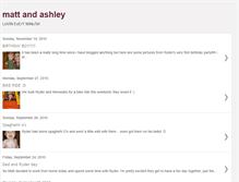 Tablet Screenshot of mattandashley10.blogspot.com