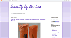 Desktop Screenshot of beautybybonbon.blogspot.com