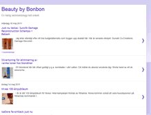 Tablet Screenshot of beautybybonbon.blogspot.com