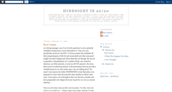 Desktop Screenshot of hindsightmirror.blogspot.com