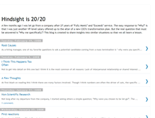 Tablet Screenshot of hindsightmirror.blogspot.com