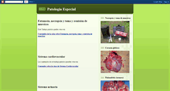 Desktop Screenshot of patologiaespecial.blogspot.com