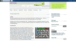 Desktop Screenshot of mathhombre.blogspot.com