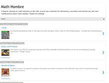 Tablet Screenshot of mathhombre.blogspot.com