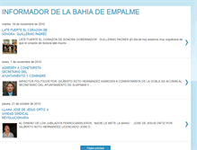 Tablet Screenshot of informadordelabahiadeempalme.blogspot.com