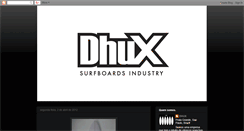 Desktop Screenshot of dhuxsurfboards.blogspot.com