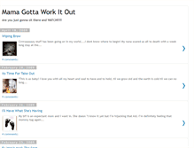 Tablet Screenshot of momagottaworkitout.blogspot.com