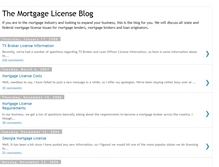 Tablet Screenshot of mortgagelicense.blogspot.com