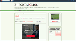 Desktop Screenshot of portafoliosmdp.blogspot.com
